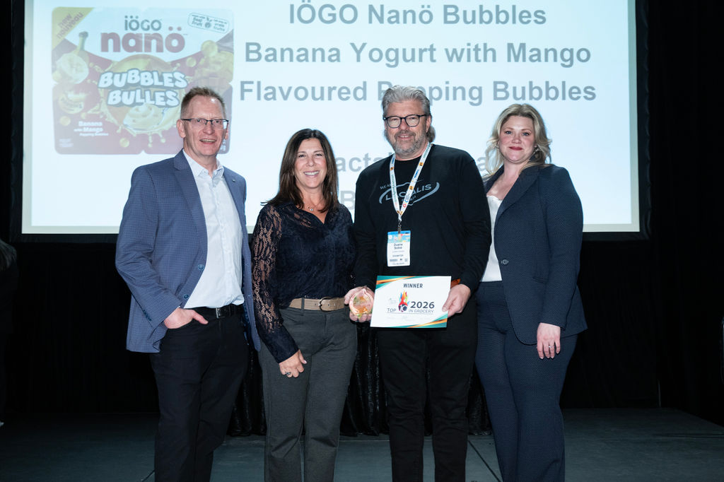 Best Dairy winner - iÖGO Nanö Bubbles Banana Yogurt with Mango Flavoured Popping Bubbles